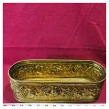 Painted Tin Container (Vintage)
