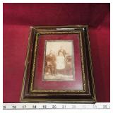 Framed Antique Photograph (9 1/2" x 7 1/2")