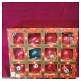 Box Of 12 Christmas Ornaments (Vintage)