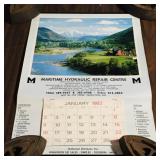 1983 New Brunswick Business Advertising Calender