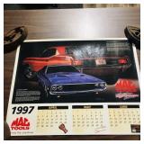 1997 Mac Tools 3-Month Calender Picture