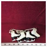 Set Of 4 Small Ice Skates Ornaments