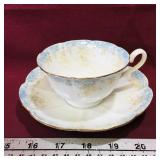 Foley China Teacup & Saucer (Vintage)