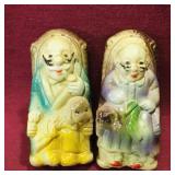 Pair Of Salt & Pepper Shakers (Vintage)