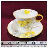 Shelley England Teacup & Saucer (Vintage)