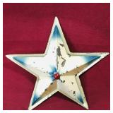 Metal Star Christmas Decoration (Vintage)