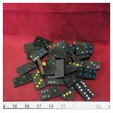 Set Of Domino Game Pieces (Vintage)