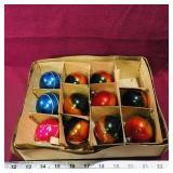Box Of 11 Christmas Ornaments (Vintage)