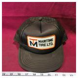 Maritime Tire Advertising Hat (Vintage)