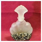 Glass Perfume Bottle (Vintage)