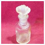 Small Glass Perfume Bottle (Antique)