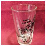 Winnie The Pooh Rabbit Drinking Glass