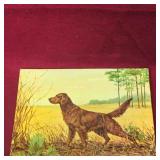 Dog Art Print (Vintage) (5" x 7")