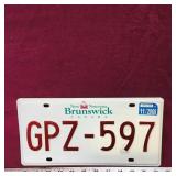 2008 New Brunswick License Plate