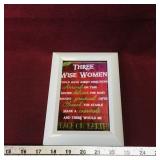 Three Wise Women Framed Picture