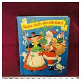 Santa Visits Mother Goose Pop-Up Book (Vintage)