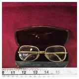 Pair Of Gold-Filled Eyeglasses & Case (Vintage)