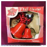 Noma 3-Bell Cluster Christmas Light (Vintage)