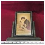 Framed Religious Art Print (Vintage)