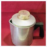 Aluminum Camping Coffee Pot (Vintage)
