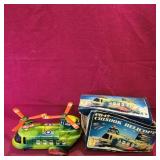 CH-47 Chinook Helicopter Toy & Box (Vintage)