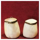 Animal Horn Salt & Pepper Shakers (Vintage)