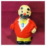 Wind-Up Hobo Clown Toy (Vintage)