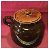 Pottery Bean Crock (Vintage)