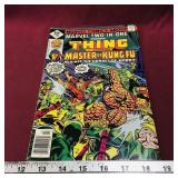 The Thing & Master Of Kung Fu Comic Book (1977)