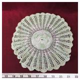 Crochet Medallion Doilie (Vintage) (8 3/4")