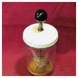 Glass & Metal Nut Chopper (Vintage)