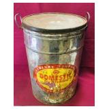 Large Domestic Shortening Bucket (Vintage)