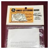 Ames Lettering Guide (Vintage) (Sealed)