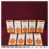 9-Packs Of SJ Audiology Hearing Aid Batteries