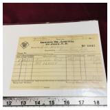 1925 Imperial Oil St. John NB Receipt