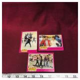 Lot Of 3 1978 Grease Movie Trading Cards