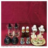 6 Pairs Of Salt & Pepper Shakers (Vintage)