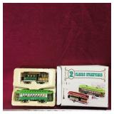 2-Classic Streetcars Set & Box