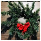 Christmas Wreath Door Decoration (Vintage) (23")