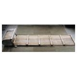Large Wooden Tobaggan (Vintage)