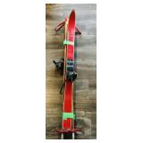 Grenoble Winter Skis & Poles (Vintage)