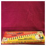 Noma 15 Christmas Lights Set & Box (Vintage)