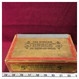 "The Sterling Check" Cigar Box (Antique)