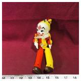 Plastic & Plush Clown Doll (Vintage)