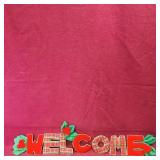 "Welcome" Christmas Door Decoration (Vintage)