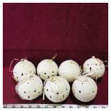 Set Of 7 Light-Up Christmas Ornaments