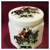 Ceramic Dresser Jar (Vintage)