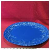 Large Blue Platter Dish (Vintage)