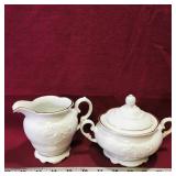 Wawel Ceramic Creamer & Sugar Dish (Vintage)