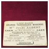Grande Teinturerie Advertising Card (Vintage)